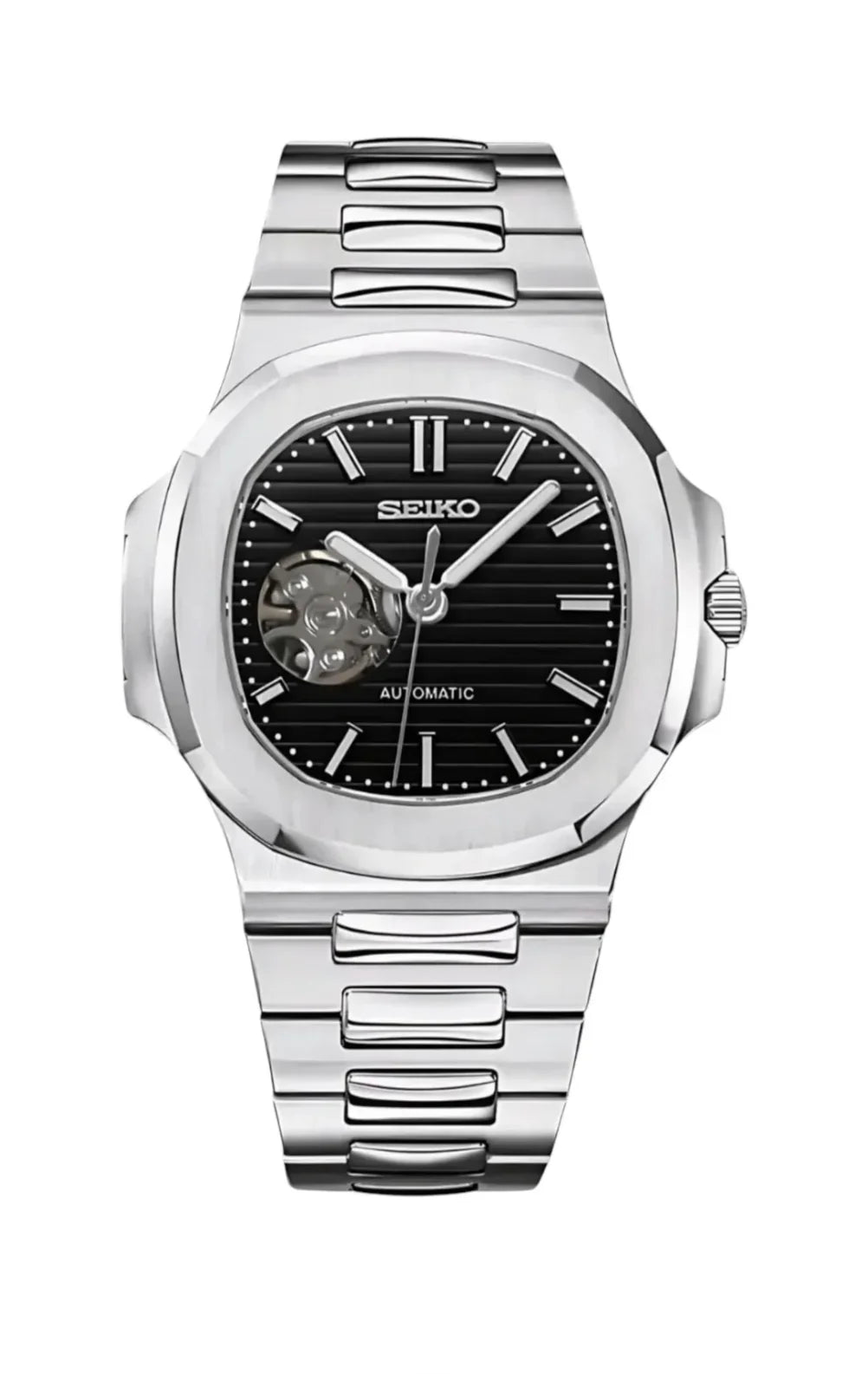 Nautilus Black Open Heart