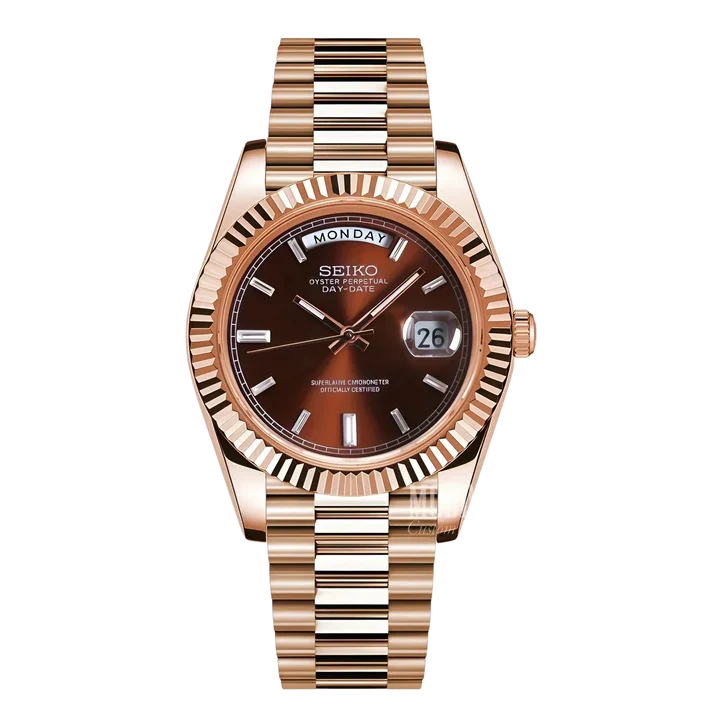 Daydate Rose Gold & Chocolate