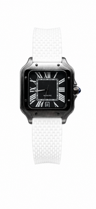 Santos Black & White Strap