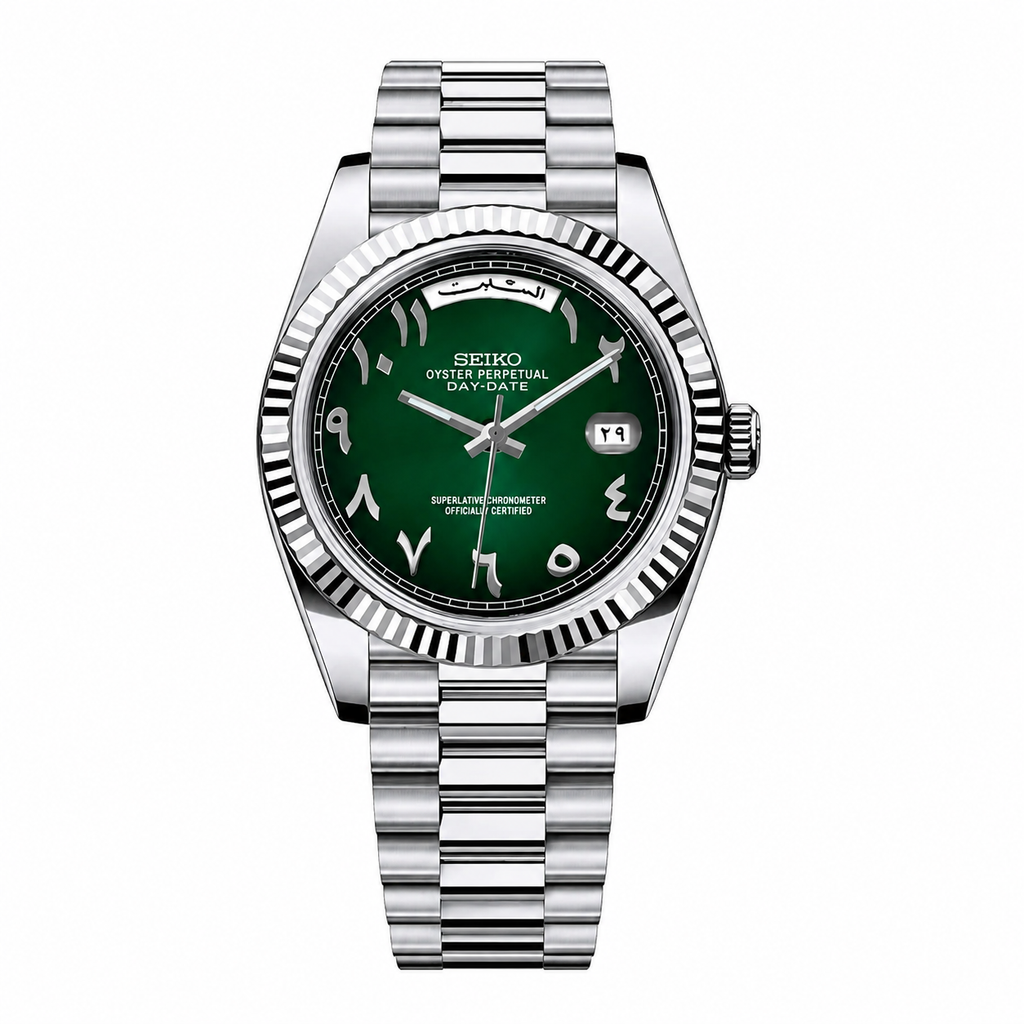 DayDate Green Arabic Dial