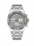 Royal Oak Grey Diamond Bezel