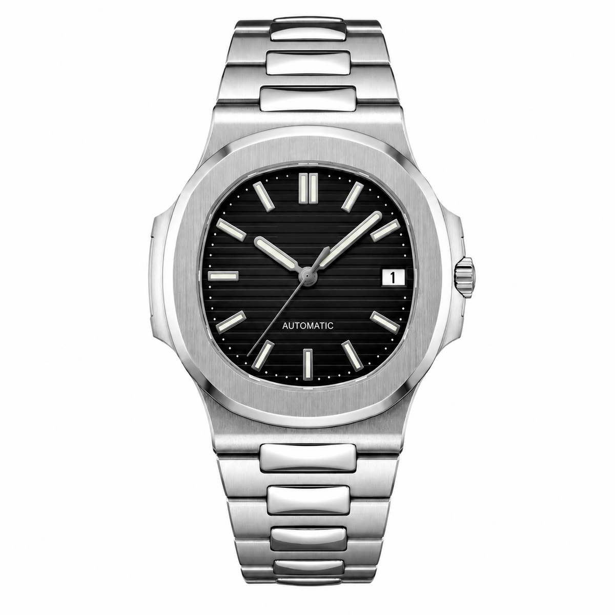 Nautilus Black & Silver