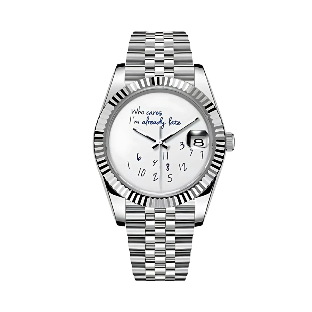 Datejust Who Cares im Always late
