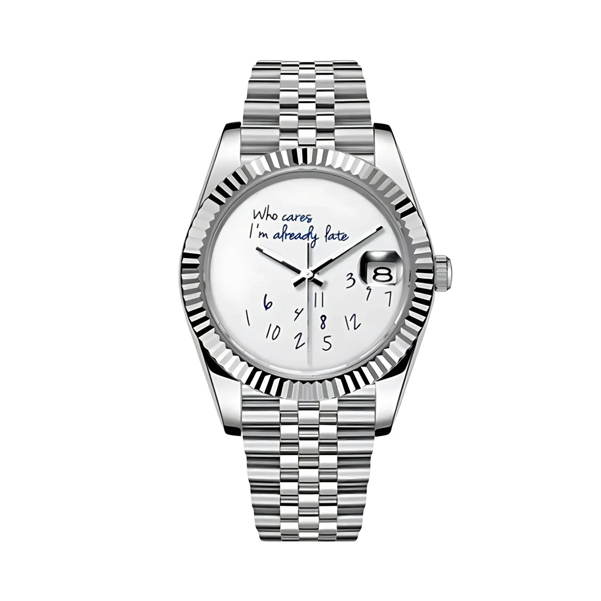 Datejust Who Cares im Always late