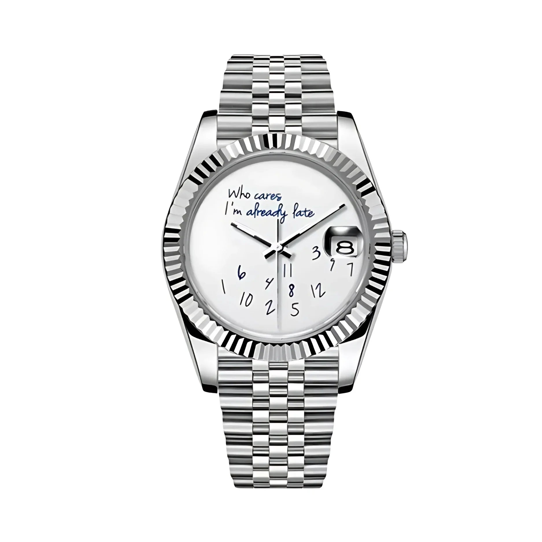 Datejust Who Cares im Always late