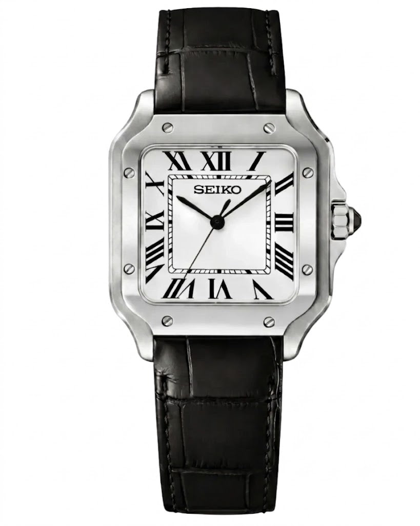 Santos Black Leather