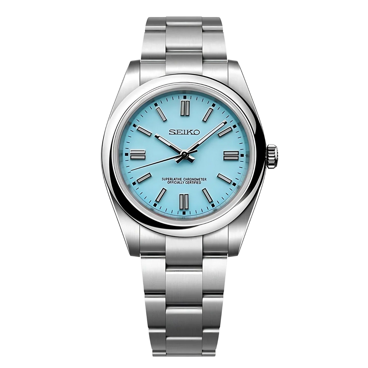 Oyster-Perpetual Ice Blue