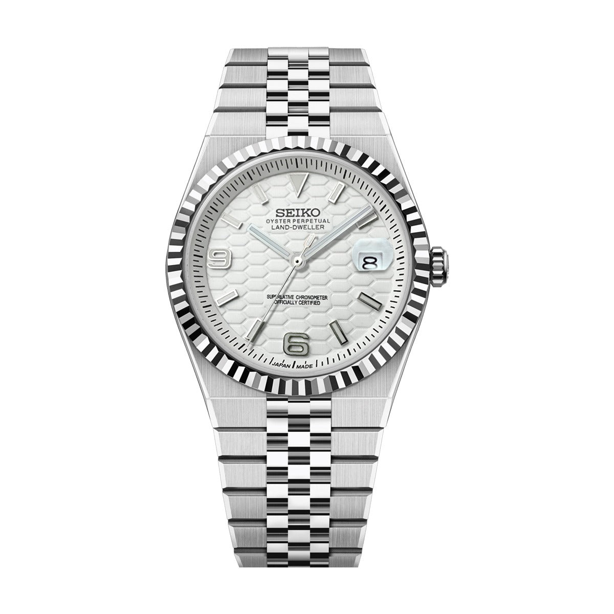 Land Dweller White Dial