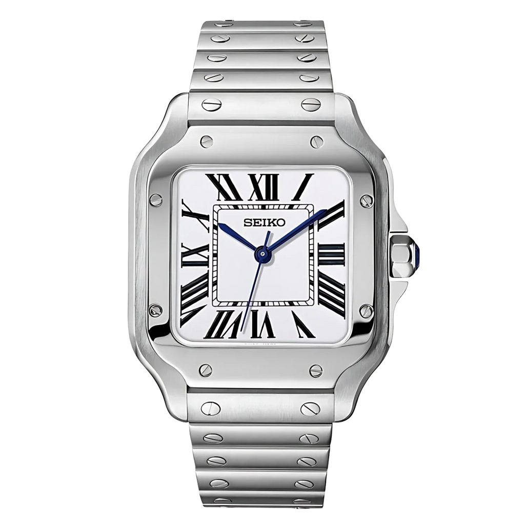 Santos White Dial