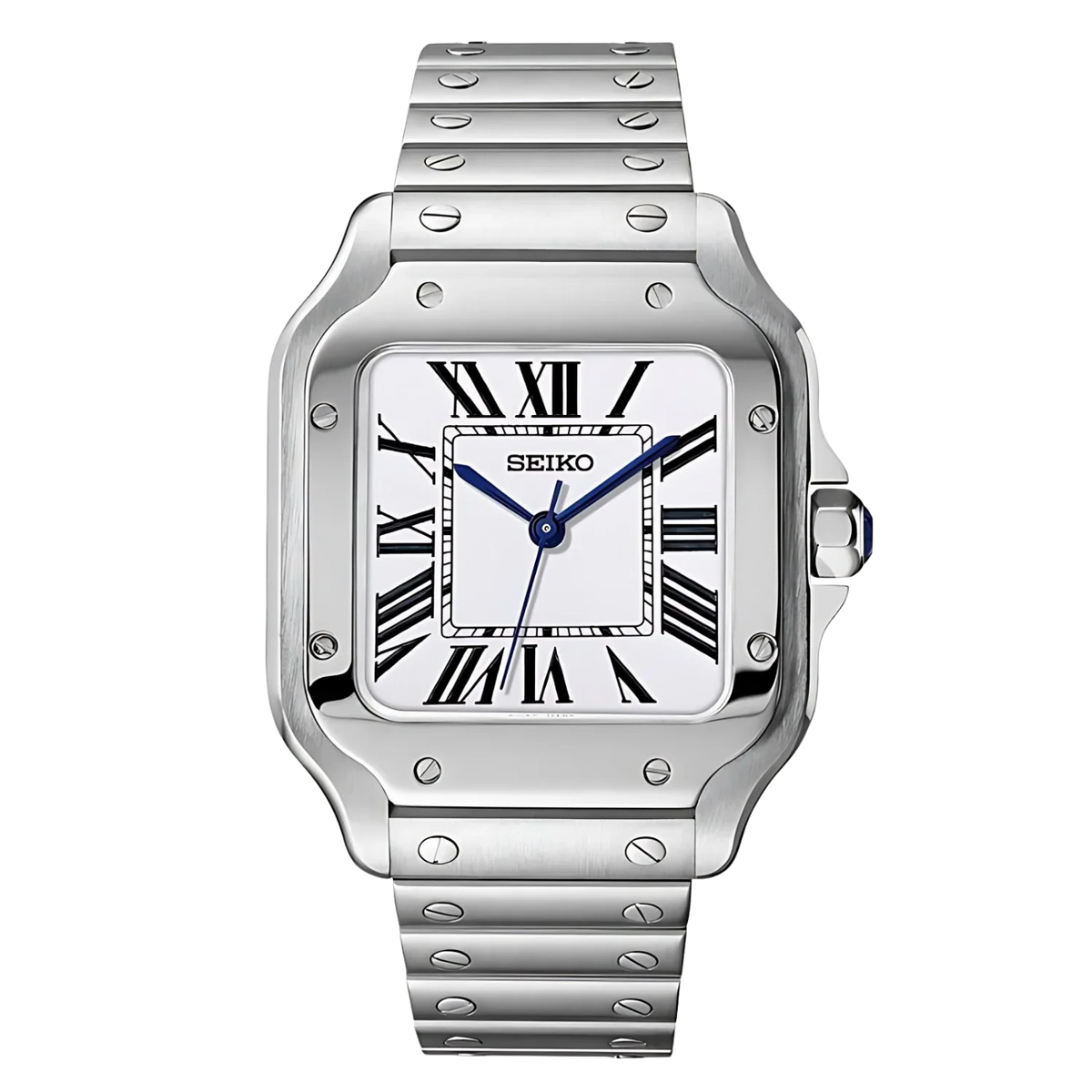 Santos White Dial