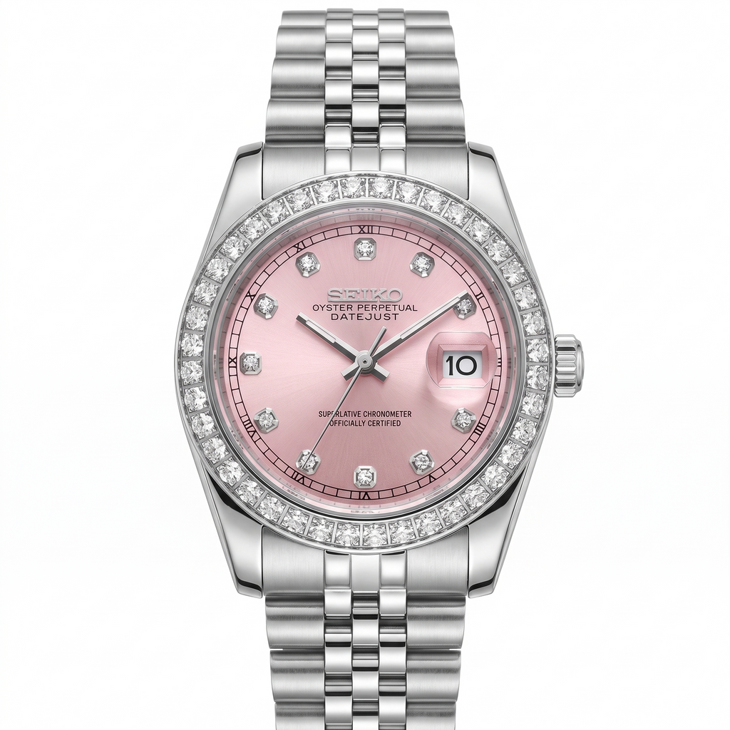 Datejust Pink Diamond Femme