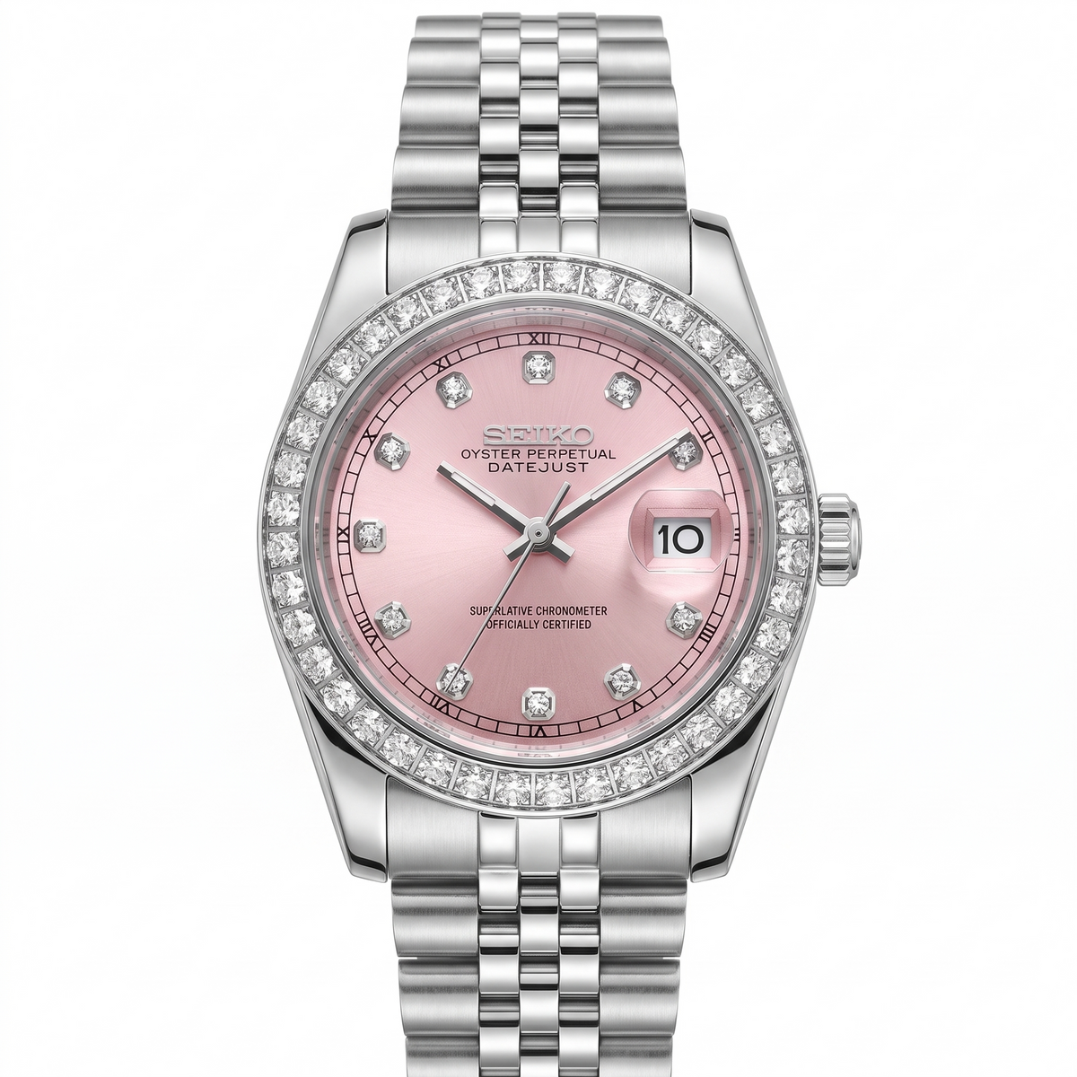 Datejust Pink Diamond Femme