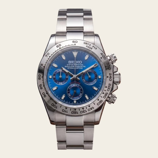 Daytona Ocean Blue Arabic Dial