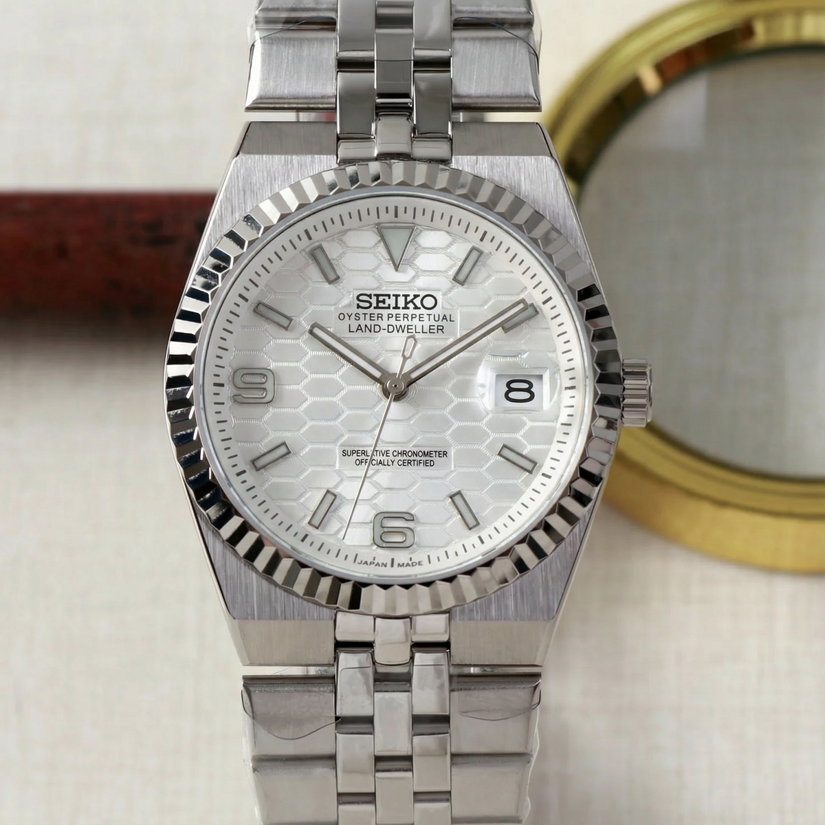 Land Dweller White Dial