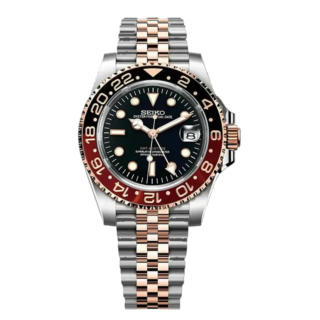 GMT Master II Cola Silver & Gold