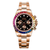 Daytona Rose Gold Rainbow